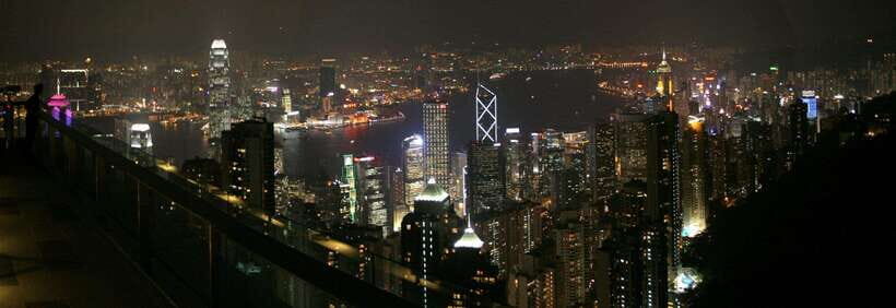Hong Kong: Victoria Peak Tram & Cruise Buffet Tour - The Pearl of Orient Bauhinia Harbour Cruise: Sunset, Buffet, and Live Music