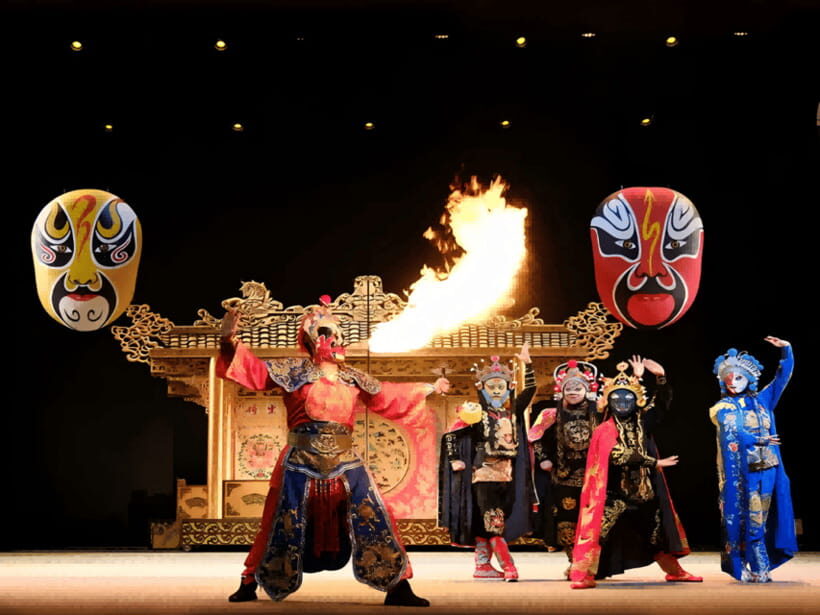 Jinjiang Theater:Eight-Face Changing-Legendary Sichuan Opera - Jinjiang Theater location: easy to find near Tianfu Square