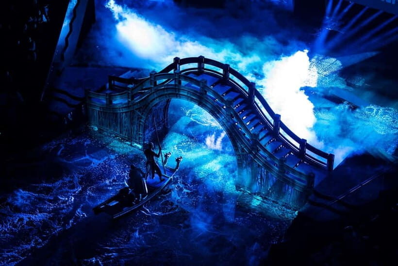 Macau: House of Dancing Water Show Ticket - Sensory planning: flashing lights, loud audio, and fog