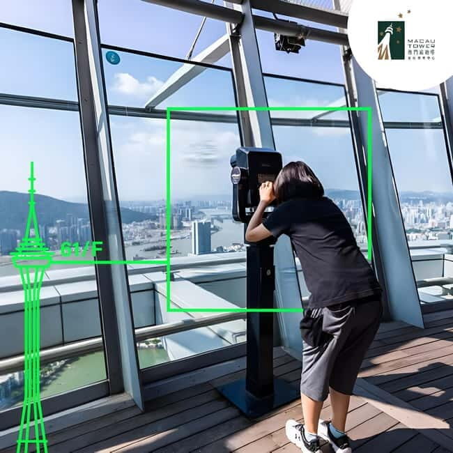 Macau: Macau Tower Observation Deck Ticket - Where to redeem: Macau Tower Floor B2 Ticket Office