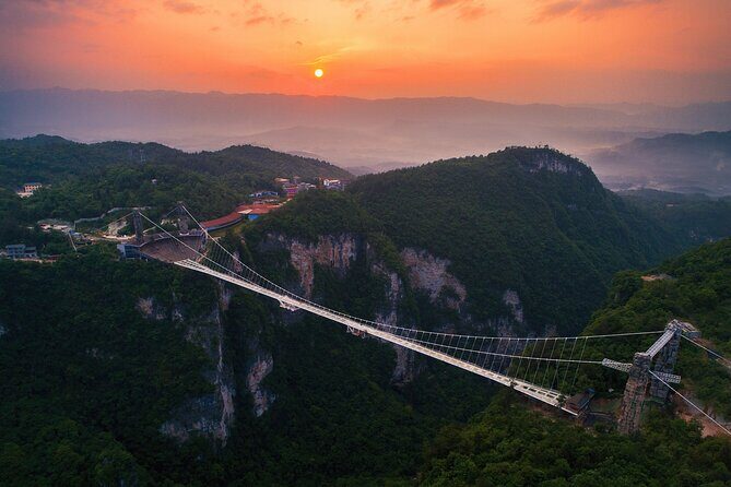 Private Day Tour of Tianmen Mountain with Skywalk and World's Longest glass bottom bridge - The China-famous escalator to Tianmen Gate