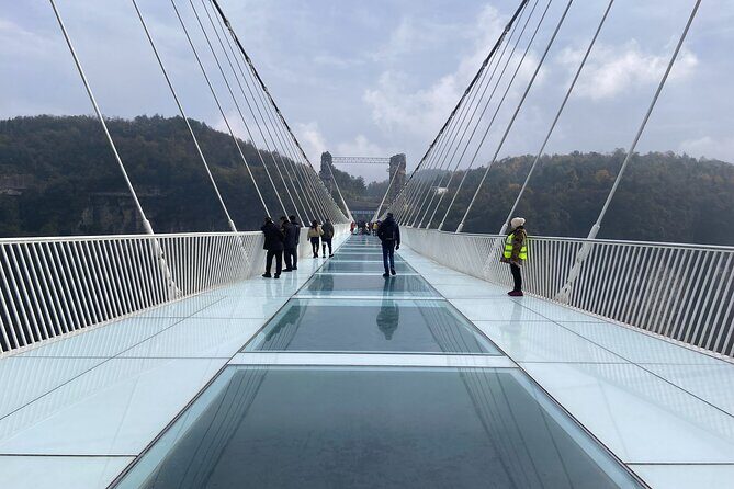 Private Day Tour of Tianmen Mountain with Skywalk and World's Longest glass bottom bridge - Morning start: hotel pickup and the climb by the long cable car