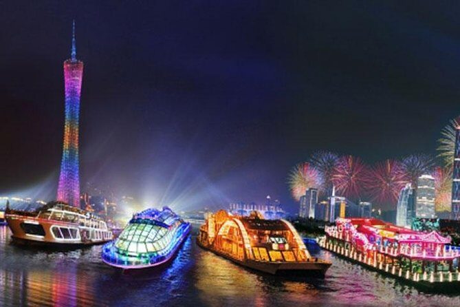 Private Guangzhou Night Tour VIP Cruise and Dim-Sum Dinner Option - Canton Tower and Zhujiang New Town: what you’ll spot from the water