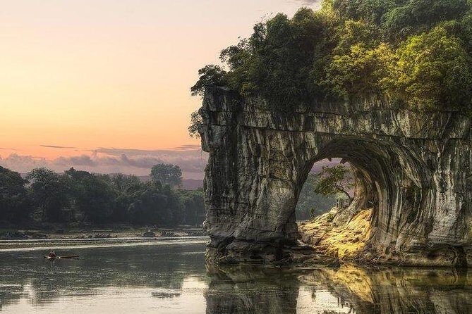 Private Guilin Half Day Tour: Fubo Mountain, Reed Flute Cave and Elephant Hill - Reed Flute Cave (Ludi Yan): the lighting does half the work