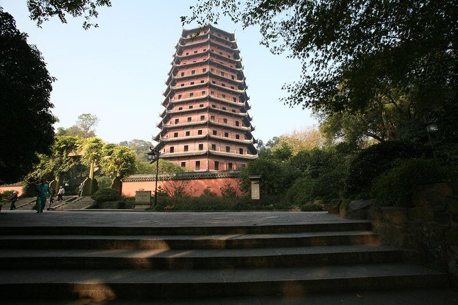 Private Hangzhou Day Tour to West Lake, Lingyin Temple, Tea Village, Old Pagoda - Pagoda of Six Harmonies: Wood-and-Brick Ancient Craft Near West Lake