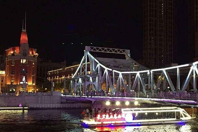 Private Tianjin City Night Tour with Haihe River Cruise - The 1-hour Haihe River cruise: skyline views plus guided meaning