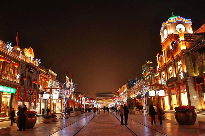 Private Tour: Tiananmen Area Night Walk with Lao She Teahouse Show - Meeting at 5:00pm and getting into the night mode