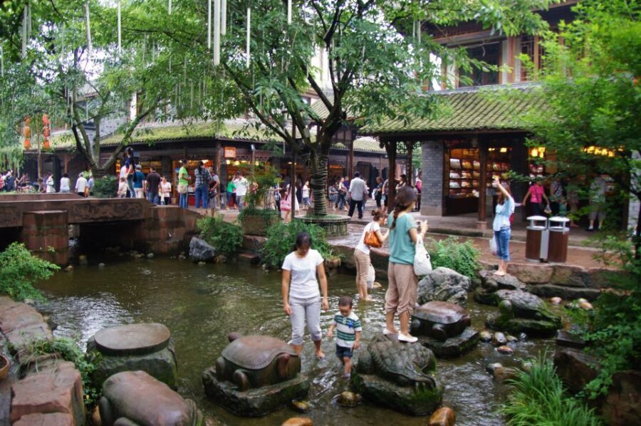 Private Tour to Leshan Giant Buddha & Huanglongxi Old Town - Wuyou Temple and terra-cotta calligraphy: where religion and art meet