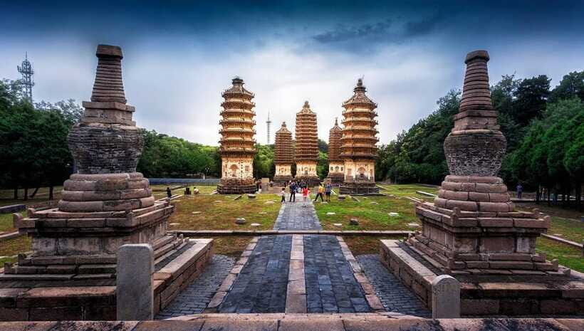 Private Tour to Yinshan Pagoda Forest w/Optional Activities - Yinshan Pagoda Forest walking route: relics, carvings, Tiger Stone, and viewpoints
