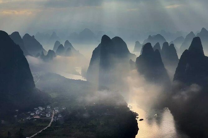 Private Yangshuo One Day Tour - Yulong River bamboo rafting: calm scenery, short and sweet timing