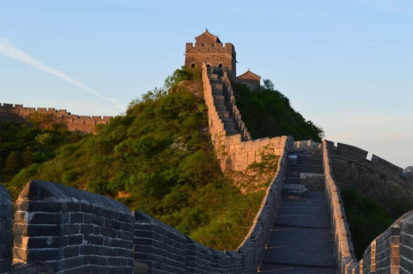 Self-guided challenging hiking from Jinshanling to Gubeikou - Jinshanling’s East-Five-Eye watchtower: steep steps and big first views