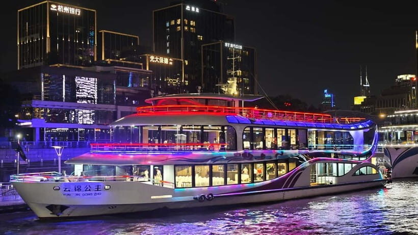 Shanghai: After Dark Dinner and Huangpu River Night Cruise - Timing, temperature, and photo tips for a comfortable night