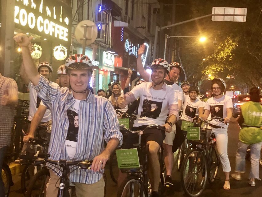 Shanghai Charming Night Small Group Bike Tour - Maoming Road and Old Shanghai Feeling: Where the Tour Adds Character