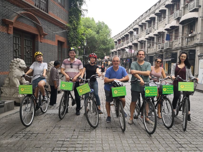 Shanghai: Full Day Classic Bike Tour With an Authentic Lunch - Tianzifang and old Nongtang art stops: creative Shanghai, not just shopping