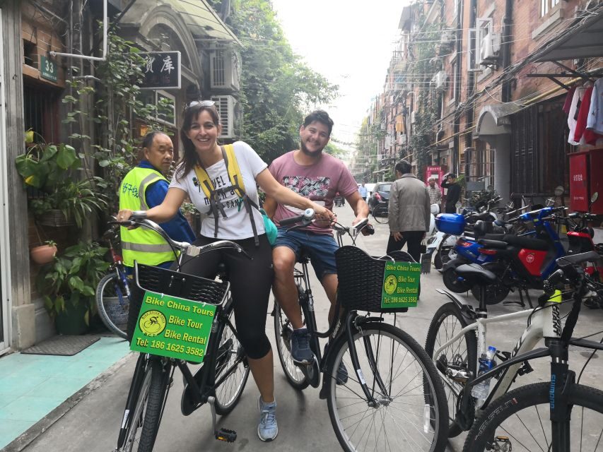 Shanghai: Guided Bicycle Tour - Shikumen alleyways: where eastern and western design starts to make sense