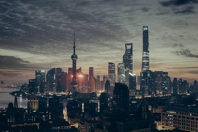 Shanghai Layover featuring a dual experience of Tesla & Maglev - Dim Sum + the City Hits: A Layover-Friendly Food-and-Views Combo