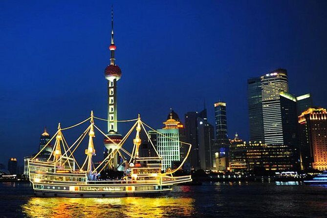 Shanghai Night River Cruise VIP Seating with Private Transfer and Dinner Option - Shanghai at Night, Without the Usual Chaos
