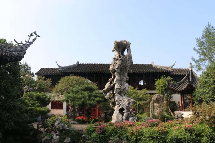 Shanghai: Private Day Tour to Suzhou by Bullet Train - Arriving at Lion Forest Garden: UNESCO scenery in pavilions and ponds