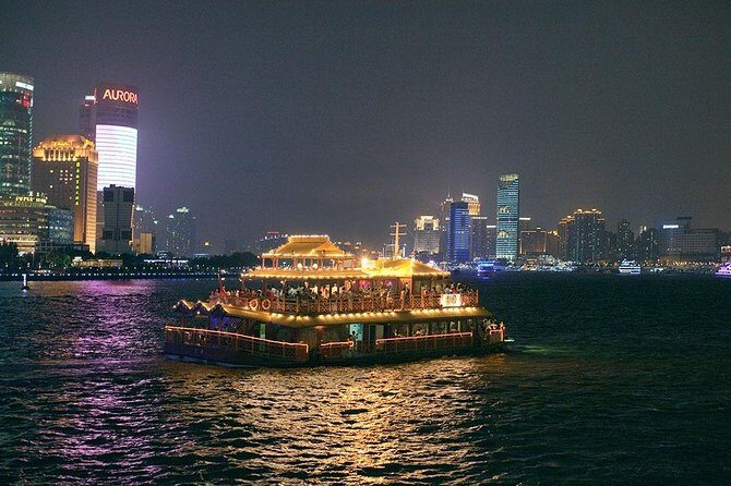 Shanghai Private Night Tour with Huangpu River Cruise, the Bund and Xintiandi - The Bund at Night: Waterfront Views and Old Shanghai Style