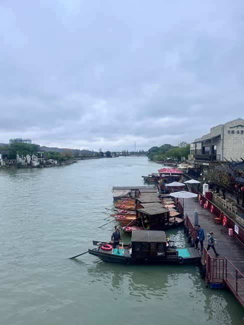 Shanghai: Zhujiajiao Water Town with Calligraphy Experience - The Boat Ride Option: See the Town From Its Main Road
