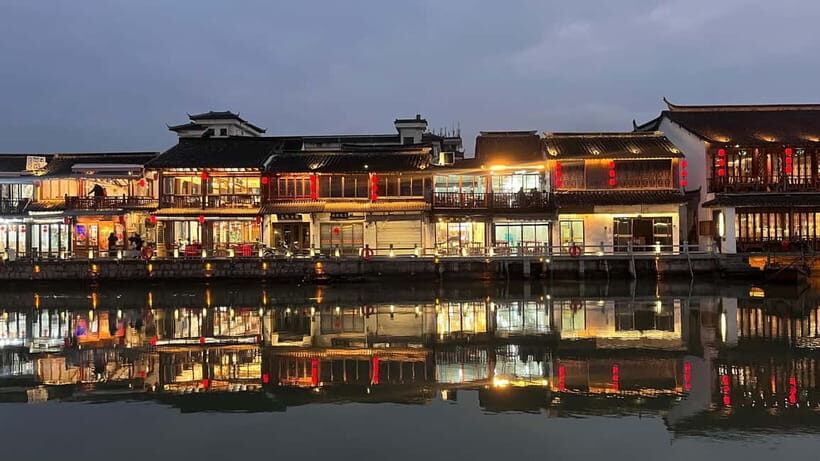 Shanghai: Zhujiajiao Water Town with Calligraphy Experience - Local Cuisine and Teahouse Stops: Optional, But Ask for Help