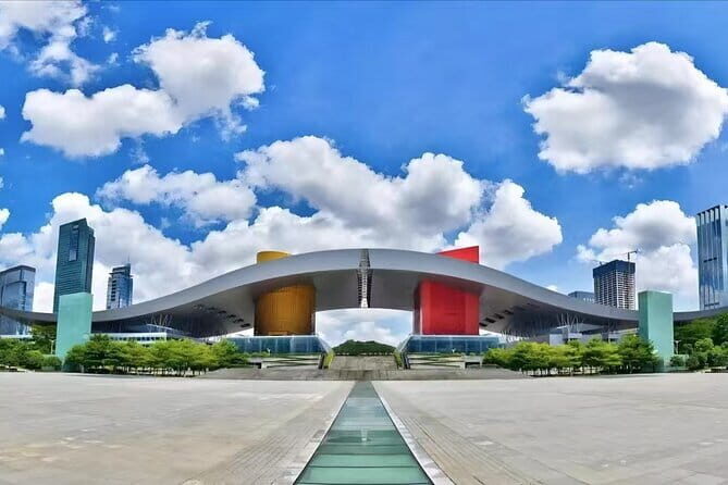 Shenzhen History , Culture & Scenic +(Drone Delivery)tour - Meeting at Gangxia North: the Eye of Shenzhen intro
