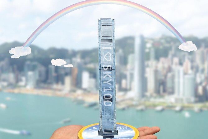 sky100 Ticket includes Cake Set at Café 100 - Getting up there fast: the elevator beats the hype