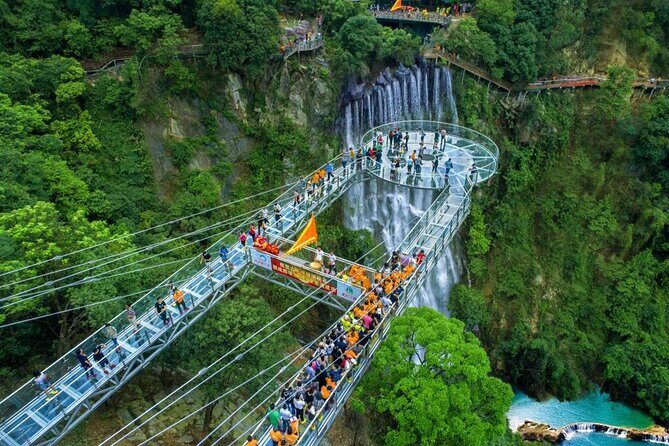 Skywalk Glass Bridge and Waterfall Ravine Half Day Private Tour - Waterfalls in Levels: Listening Matters as Much as Looking