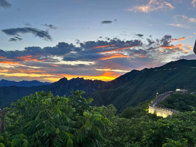 Sunset Glow at Mutianyu Great Wall Night Bus Tour+Ticket - The Coach Ride: Air-Conditioned Comfort and a Straight Shot