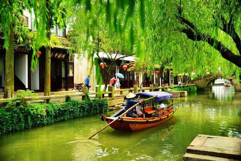 Suzhou and Zhujiajiao Private Guided Day Trip from Shanghai - Zhujiajiao Water Town: Stone Lanes, Old Temples, and Canal Life