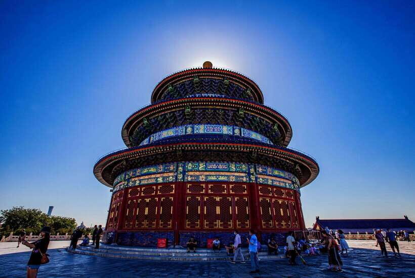 Temple Of Heaven Entrance Ticket Booking-Different Option - Getting There Like a Local: Metro Line 5 to Tian Tan Dong Men