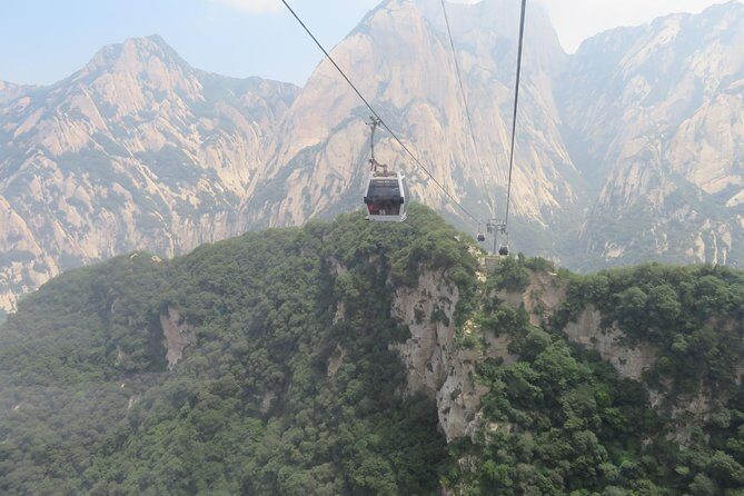 Three Day Xi'an Adventure private Tour with Mt.Hua - Mount Huashan West Peak: the cable car makes the hike doable