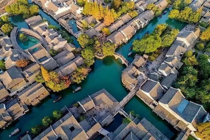 Tongli and Xitang Private Full Day Tour from Shanghai with Boat ride - Xitang Ancient Town: stone bridges, old residences, and the night-lit look