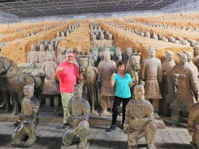 Xi'an: Custom-Made 2-Day Private Tour w/ Panda Center Option - Day 1 Pick-Three Stops: Warriors, Pagoda, and Muslim Quarter