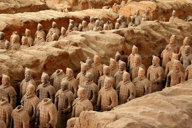 Xian Group Tour: Terracotta Army, Big Wild Goose Pagoda,City Wall - Lunch, water, and what the $128 covers (and what to double-check)