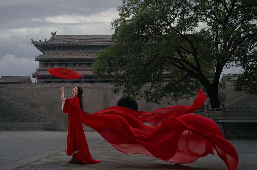 Xi'an: Hanfu and Tang Dynasty Costume Photo Shoot - Bell Tower, Giant Wild Goose Pagoda, Qinglong Temple, and Ci’en Temple