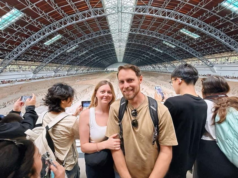 Xi'an in A Day: Terracotta Army+City Highlights+Family Lunch - Big Wild Goose Pagoda: the calm counterweight to the warriors