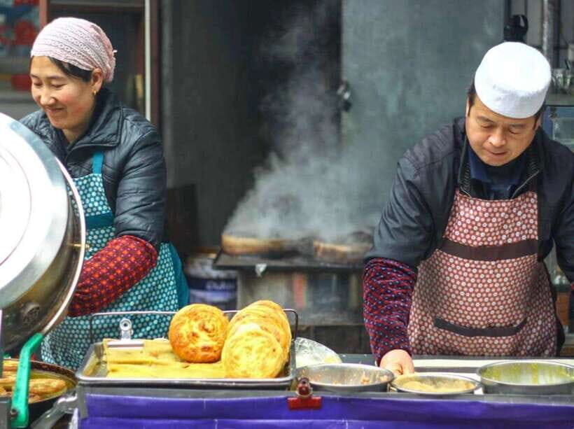 Xian: Morning Food Tour of the Muslim Quarter - Meeting at Xi Hua Men Fire Station, right by the Bell Tower