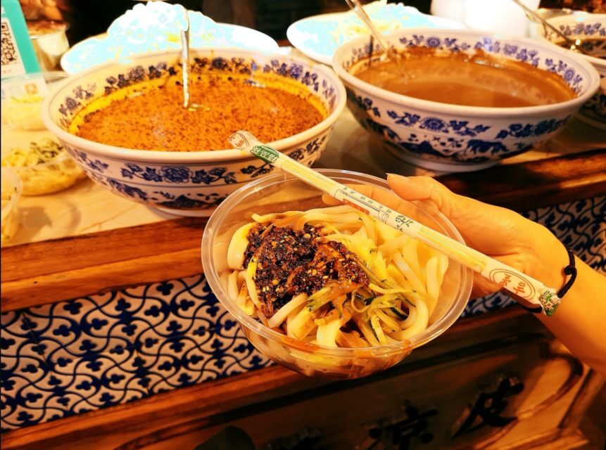 Xi'an Muslim Quarter Night Market Foodie Walking Tour - Sajinqiao Lanes: Where the “Real” Snacks Tend to Live