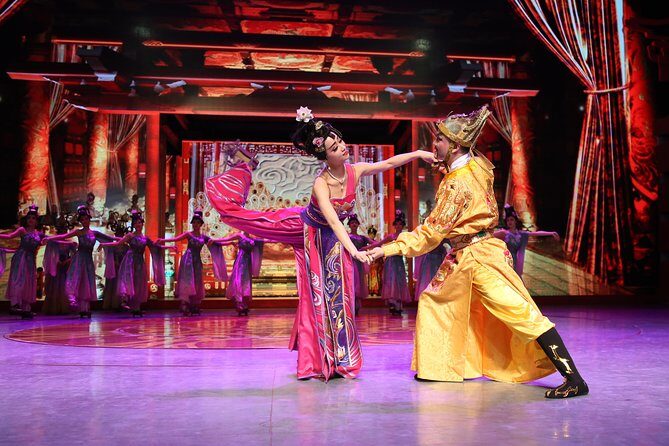 Xian Tang Dynasty Show -Optional Dumpling Dinner or Royal Banquet - Theater setup and English screens: The translation trick that matters