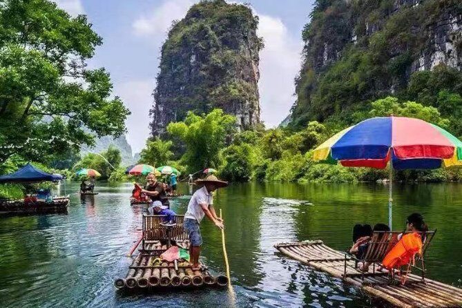 Xianggong Hill Cormorant fishing show Fuli ancient bridge DayTour - Wuzhi Mountain stop for different karst forms (variety without extra effort)