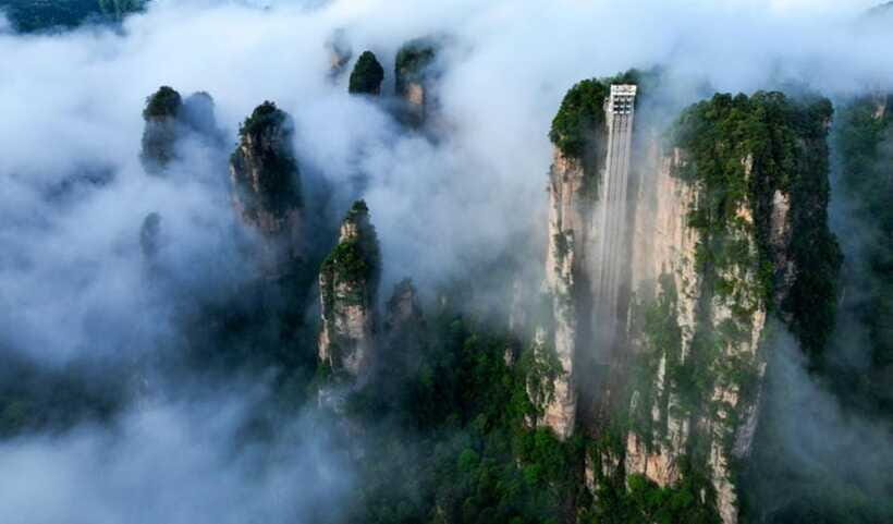 Zhangjiajie: 2-Day Highlights Tour w/Glass Bridge &Cable car - Zhangjiajie Glass Bridge: the moment you feel your feet are optional