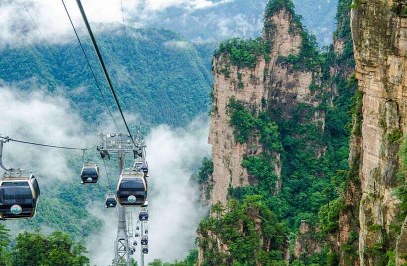 Zhangjiajie: 3-Day Tour with Cable Car, Glass Lift & Skywalk - Day 3: Tianmen Mountain cable car, Skywalk, and Tianmen Cave steps