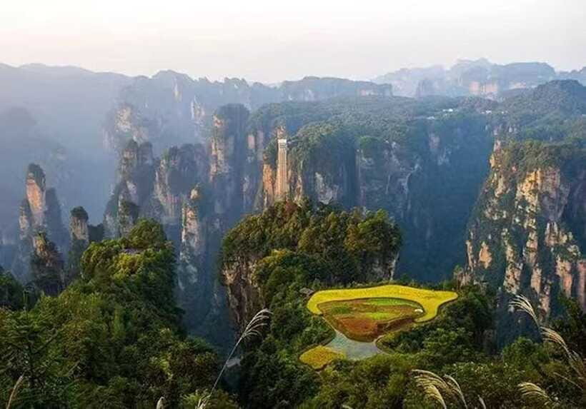 Zhangjiajie National Forest Park: Private Tour and Transport - Tianzi Shan: cloud seas, jagged peaks, and changing weather drama