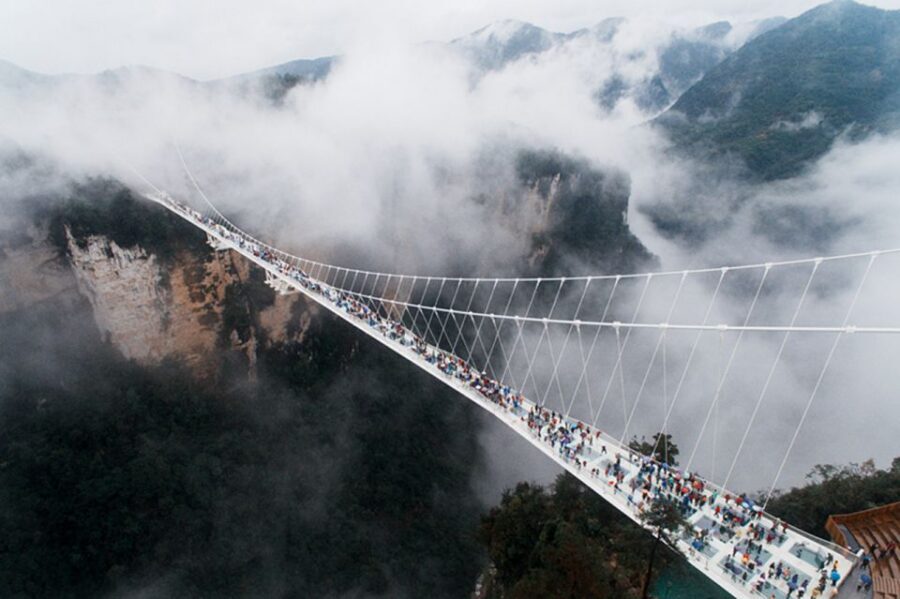 Zhangjiajie National Park: 2-Day Guided Tour w/ Glass Bridge - Tianzi Mountain: cable car down and the “what’s next” feeling
